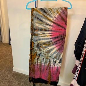 Beautiful tie die long skirt from Tahoe ca last summer elastic waist